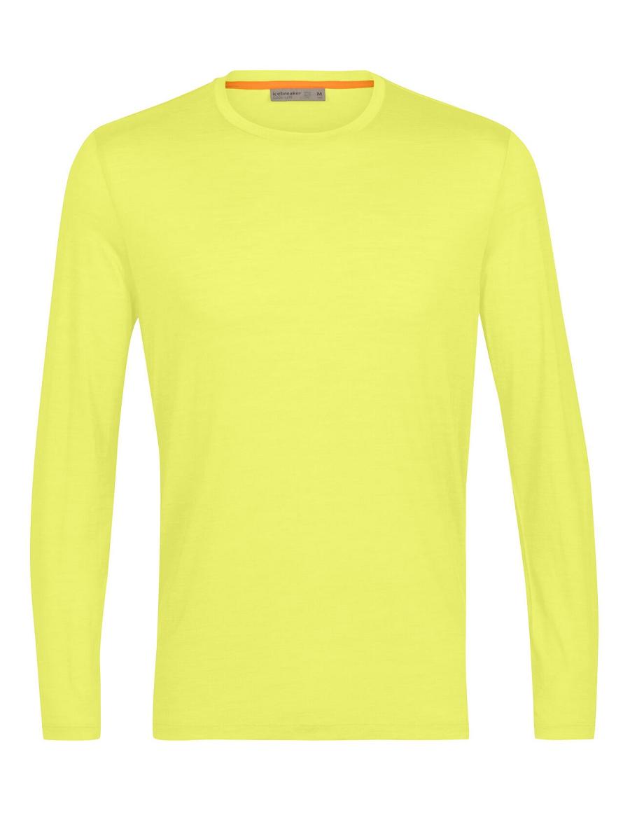 Shine Icebreaker Merino Sphere II T-Shirt Men's Long Sleeve | AU 1229OKIR